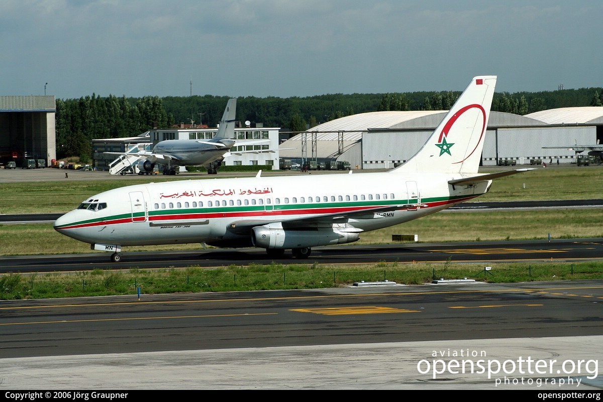 CN-RMN - Royal Air Maroc Boeing 737-2B6C(A) at Brussels Airport (Zaventem Airport) (BRU/EBBR) taken by Jörg Graupner | openspotter.org | ID: 5404