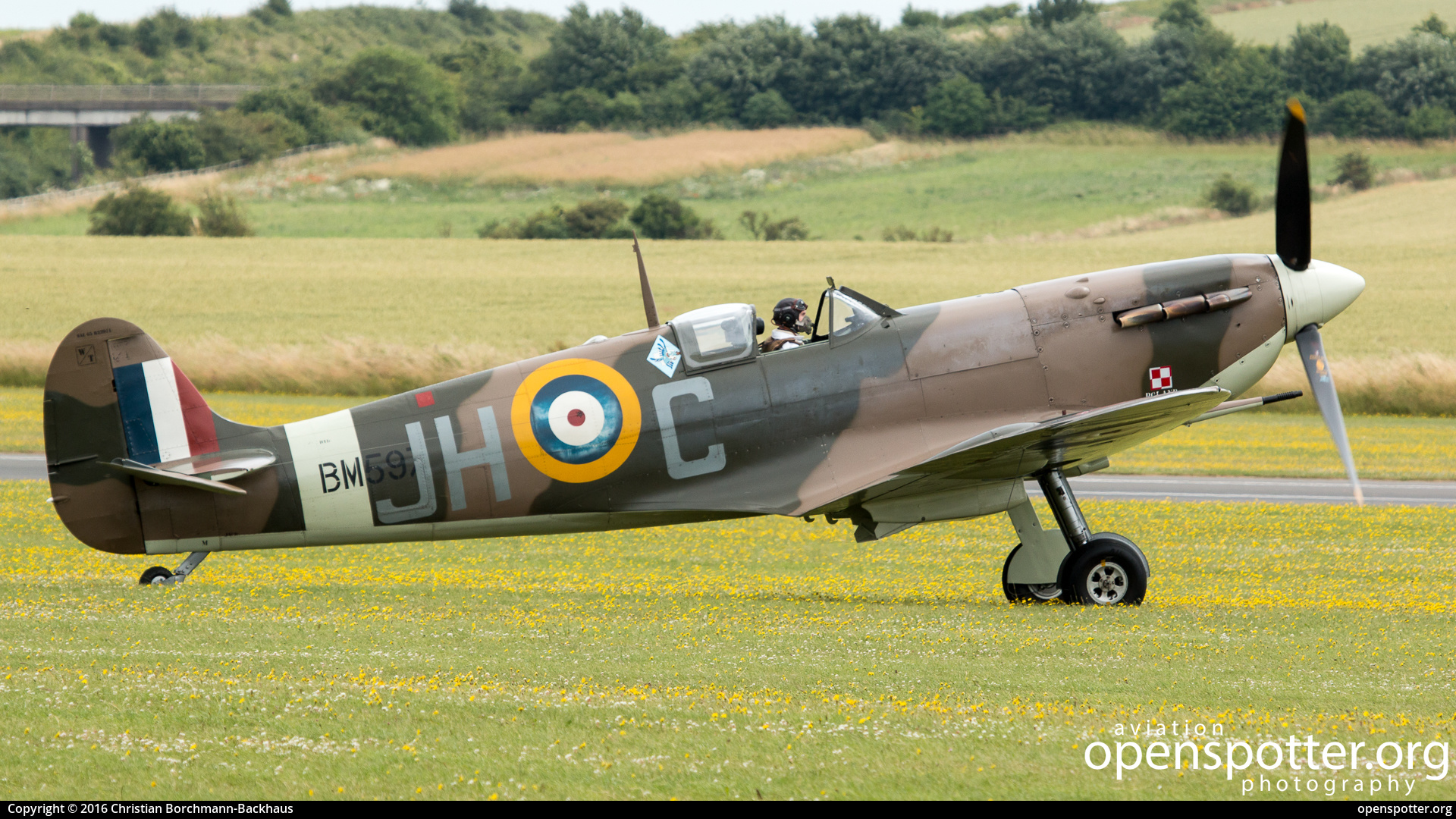 G-MKVB - Private / Untitled Supermarine Spitfire Mk.Vb at Duxford Airport (QFO/EGSU) taken by Christian Borchmann-Backhaus | openspotter.org | ID: 66425