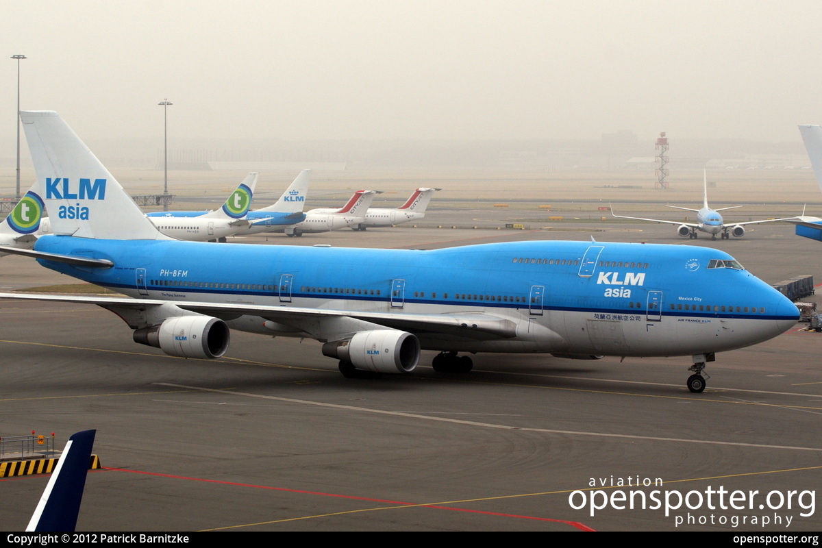 PH-BFM - KLM Royal Dutch Airlines Boeing 747-406(M) at Schiphol Airport (AMS/EHAM) taken by Patrick Barnitzke | openspotter.org | ID: 3838