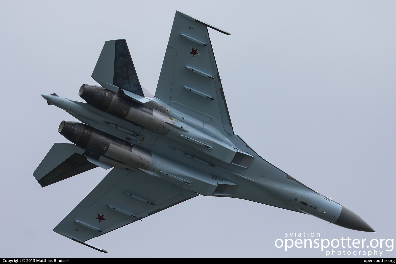 07 RED - Russian Federation Air Force Sukhoi Su-35S at Paris - Le Bourget Airport (LBG/LFPB) taken by Matthias Bindseil | openspotter.org | ID: 39126
