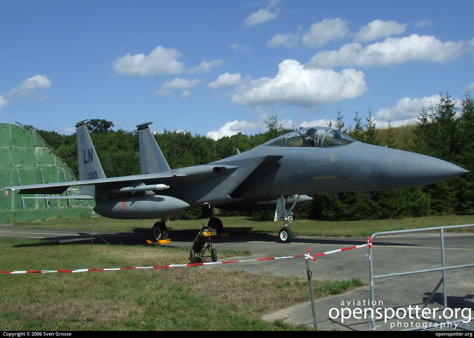 84-0010 - US Airforce (USAF) McDonnell Douglas F-15C Eagle at Rostock-Laage Airport (RLG/ENTL) taken by Sven Grosse | openspotter.org | ID: 49311