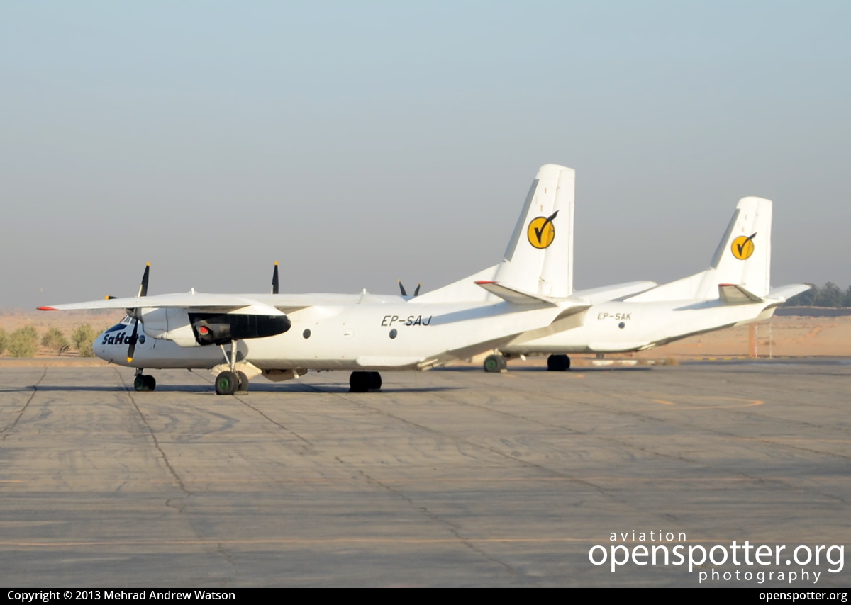 EP-SAJ - Saffat Aviation Services Antonov An-26B at off airport taken by Mehrad Andrew Watson | openspotter.org | ID: 6465