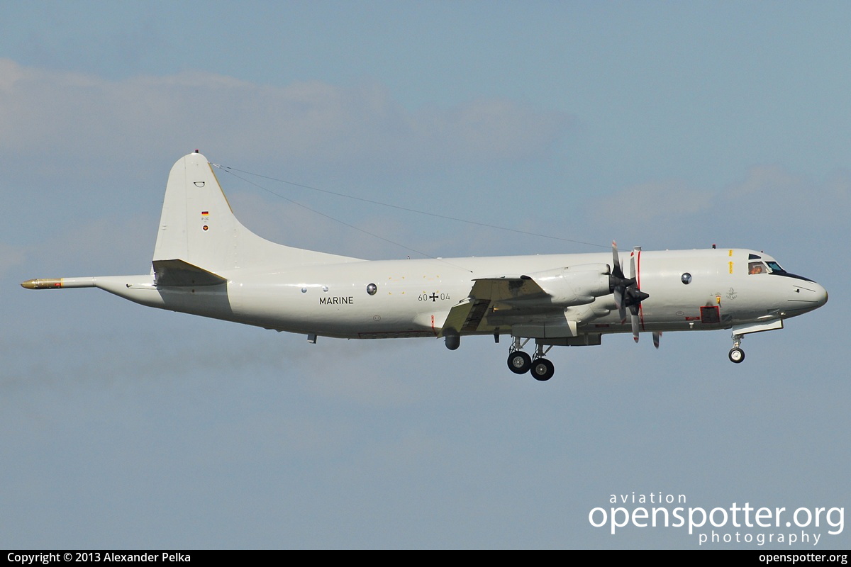 60+04 - German Navy (Marine) Lockheed P-3C at Berlin-Tegel Airport (TXL/EDDT) taken by Alexander Pelka | openspotter.org | ID: 9076