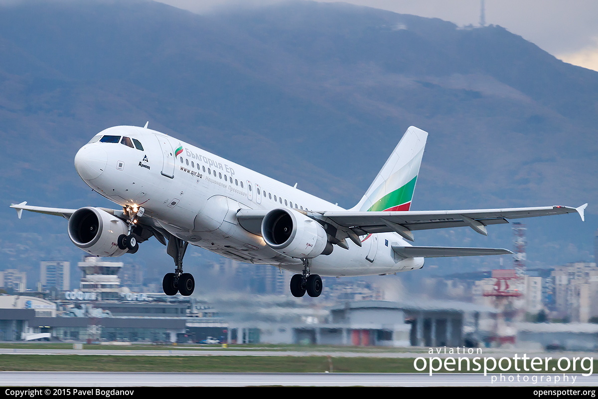 LZ-FBB - Bulgaria Air Airbus A319-112 at Sofia Airport (SOF/LBSF) taken by Pavel Bogdanov | openspotter.org | ID: 26455