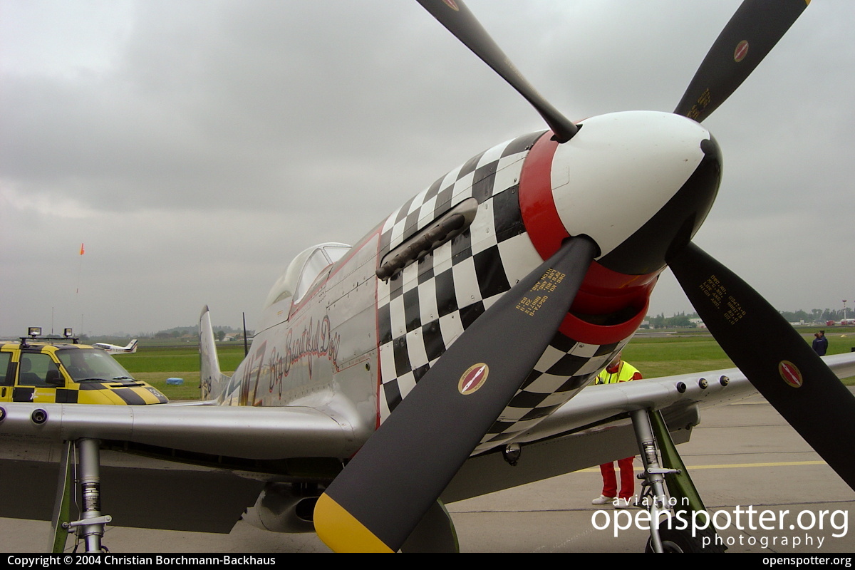 G-HAEC - Private / Untitled Commonwealth CA-18 Mustang (P-51D) at Berlin-Schönefeld International Airport (SXF/EDDB) taken by Christian Borchmann-Backhaus | openspotter.org | ID: 305