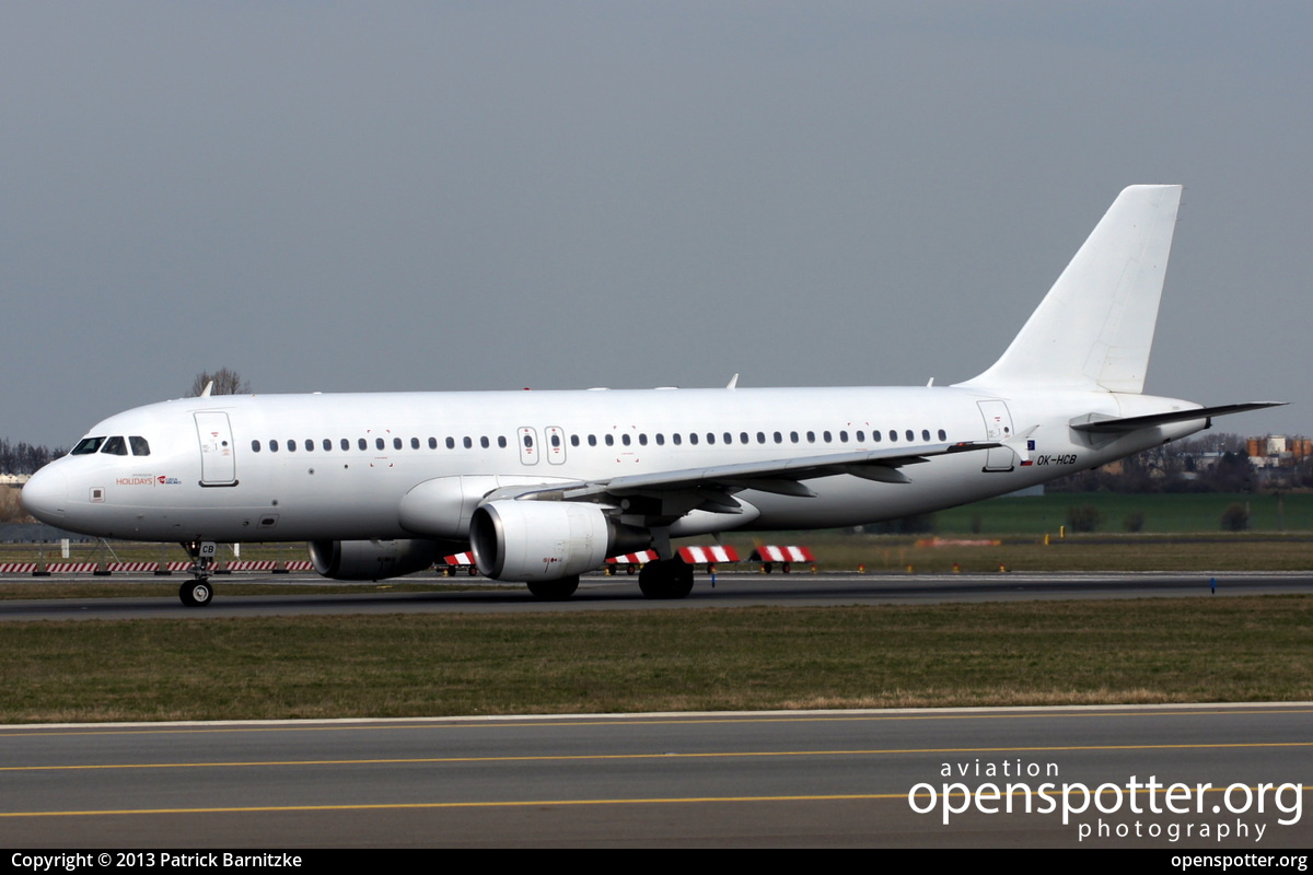 OK-HCB - HOLIDAYS Czech Airlines Airbus A320-214 at Ruzyne International Airport (PRG/LKPR) taken by Patrick Barnitzke | openspotter.org | ID: 7686
