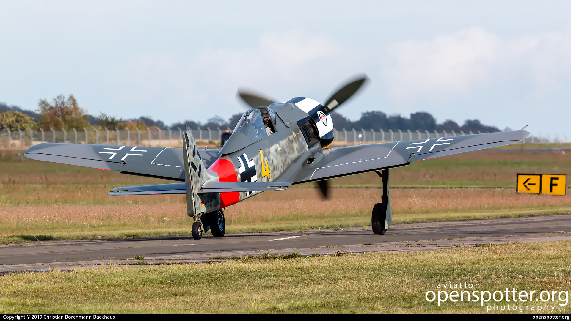 D-FWAA - Private / Untitled Focke Wulf FW-190 A8N at Heringsdorf Airport (HDF/EDAH) taken by Christian Borchmann-Backhaus | openspotter.org | ID: 64650