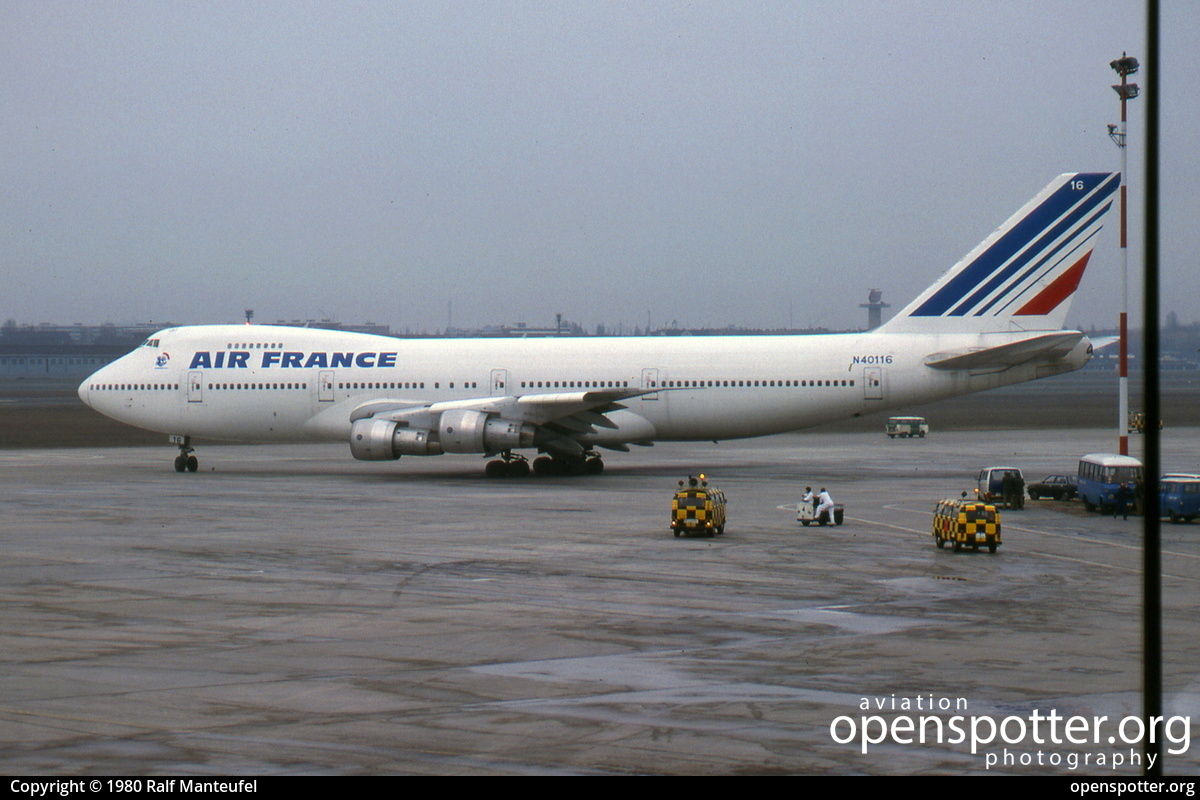 N40116 - Air France Boeing 747-128 at Berlin-Tegel Airport (TXL/EDDT) taken by Ralf Manteufel | openspotter.org | ID: 3804