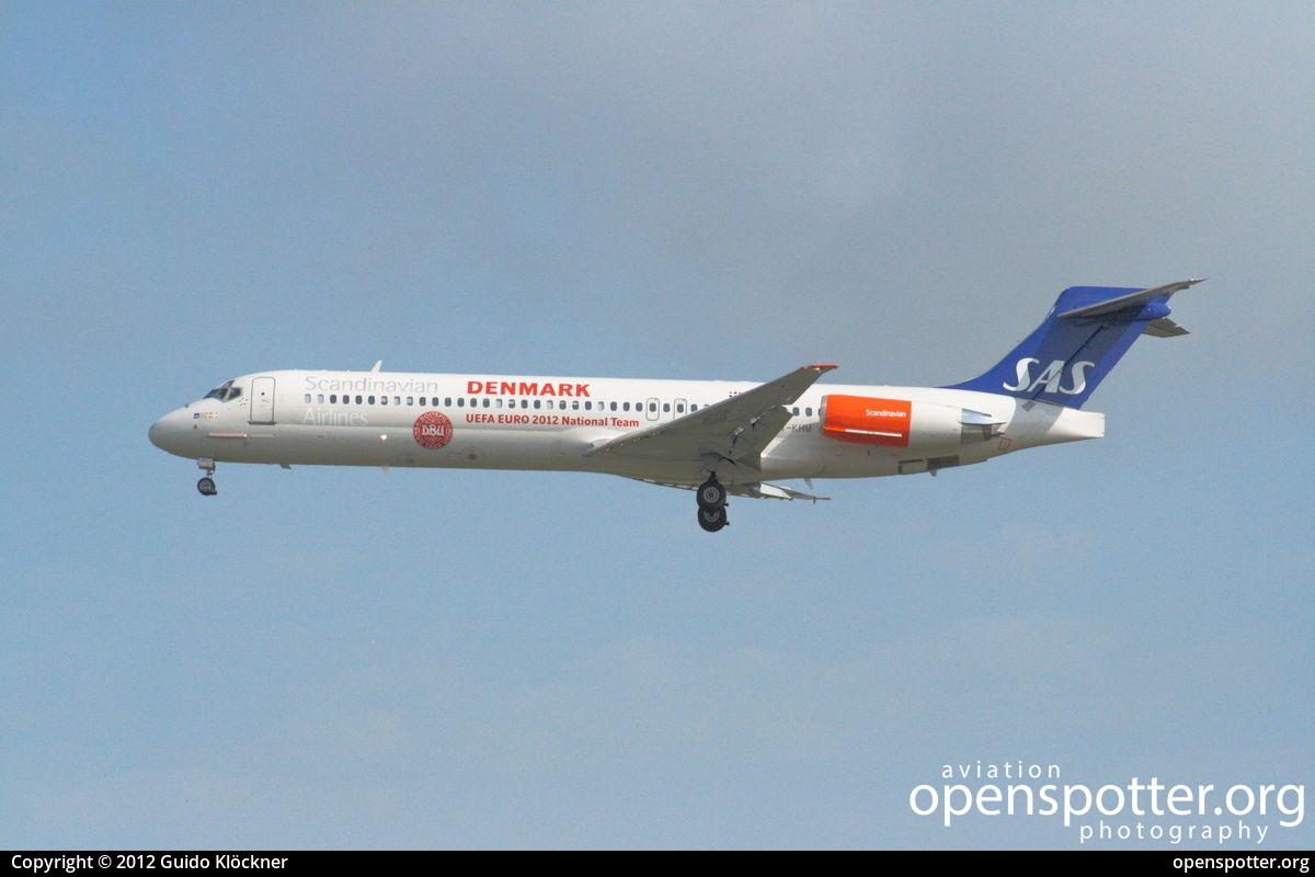 OY-KHU - Scandinavian Airlines McDonnell Douglas MD-87 at Frankfurt International Airport (FRA/EDDF) taken by Guido Klöckner | openspotter.org | ID: 3338