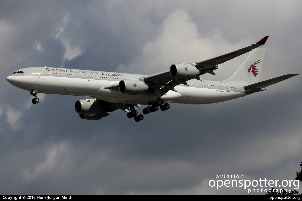 A7-HHH - Qatar Amiri Flight Airbus A340-541 at Berlin-Tegel Airport (TXL/EDDT) taken by Hans-Jürgen Mind | openspotter.org | ID: 31628