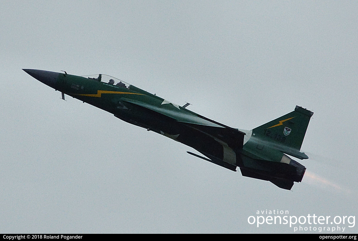 12-138 - Pakistan Air Force PAKISTAN JF-17 Thunder at Radom-Sadków Airport (RDO/EPRA) taken by Roland Pogander | openspotter.org | ID: 58788