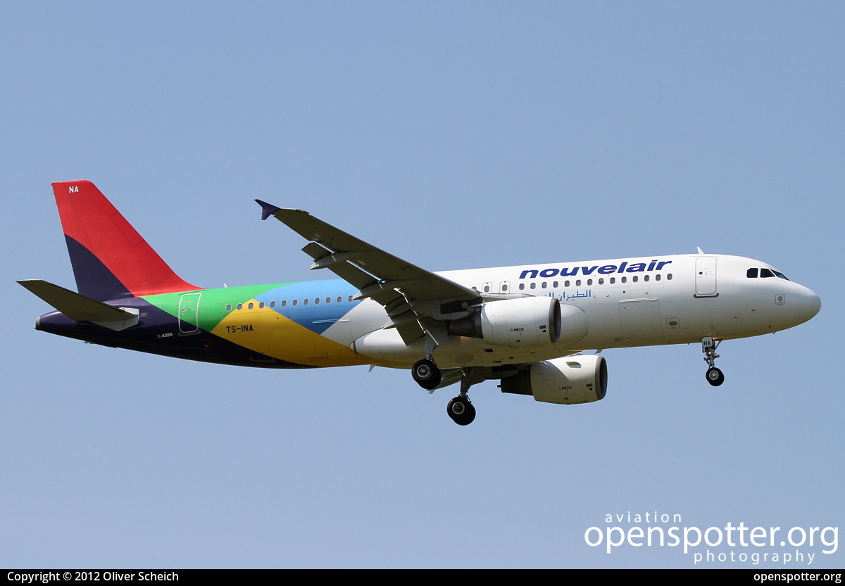 TS-INA - Nouvel Air Tunisie Airbus A320-214 at Berlin-Schönefeld International Airport (SXF/EDDB) taken by Oliver Scheich | openspotter.org | ID: 3731