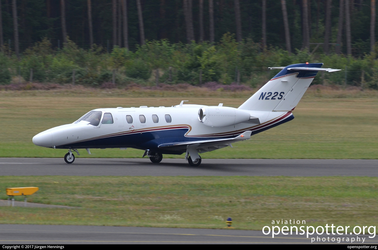 N22S - Private / Untitled Cessna 525A Citation M2 at Flugplatz Schönhagen (EDAZ) taken by Jürgen Hennings | openspotter.org | ID: 52990