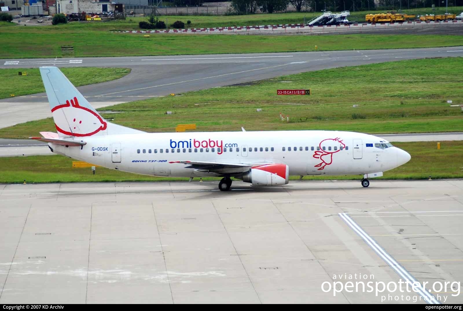 G-ODSK - Bmibaby Boeing 737-37Q at Birmingham International Airport (BHX/EGBB) taken by KD Archiv | openspotter.org | ID: 60960