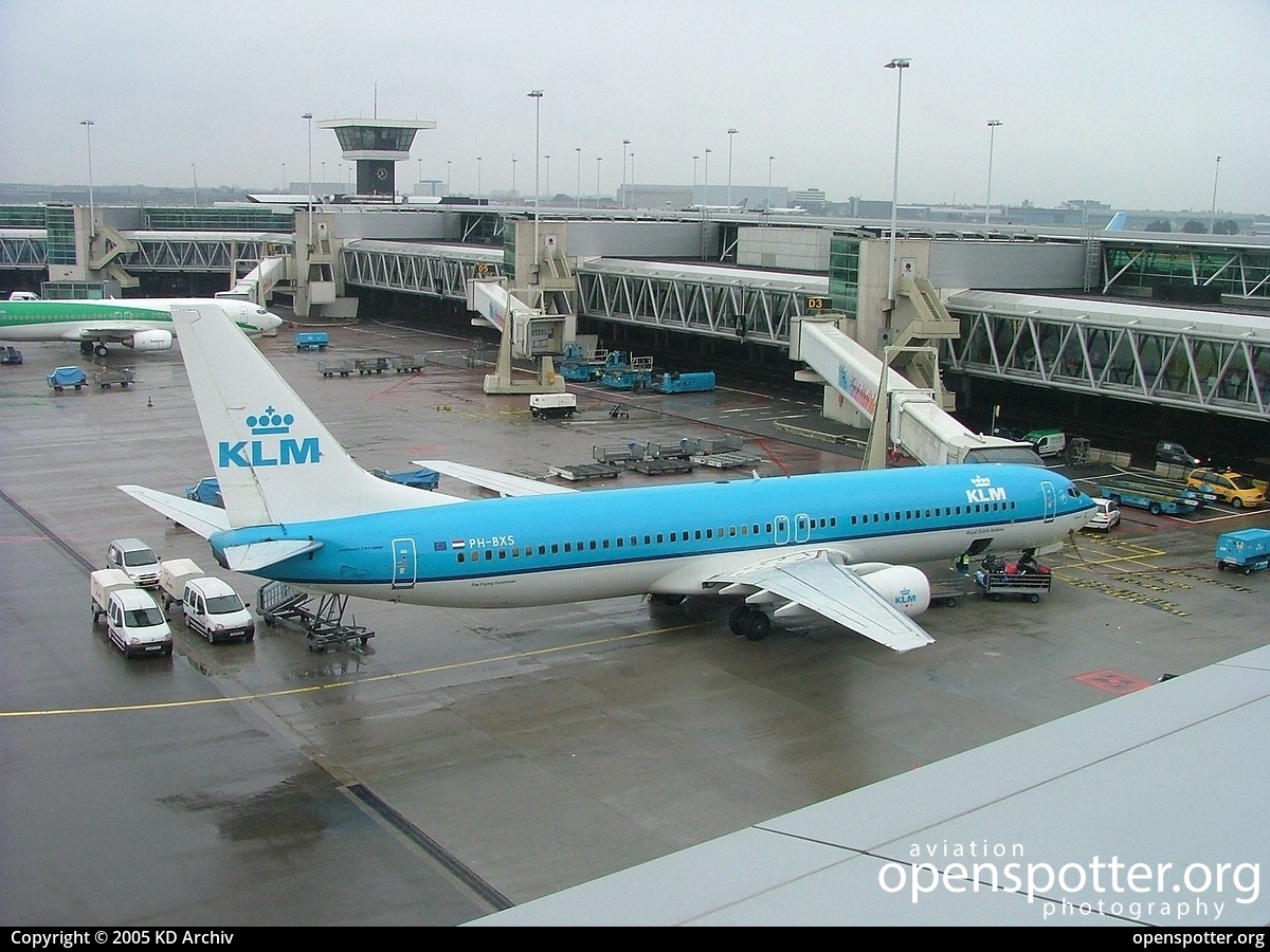 PH-BXS - KLM Royal Dutch Airlines Boeing 737-9K2(WL) at Schiphol Airport (AMS/EHAM) taken by KD Archiv | openspotter.org | ID: 61684