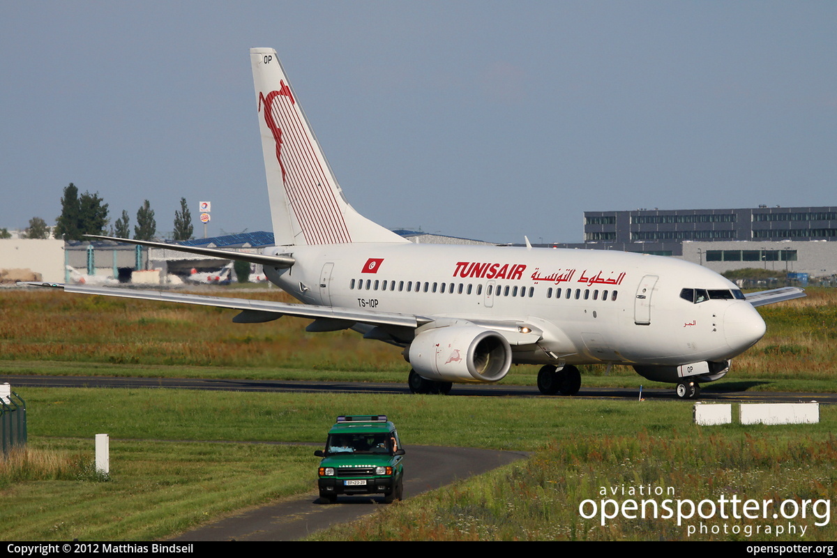 TS-IOP - Tunisair Boeing 737-6H3 at Berlin-Schönefeld International Airport (SXF/EDDB) taken by Matthias Bindseil | openspotter.org | ID: 4083