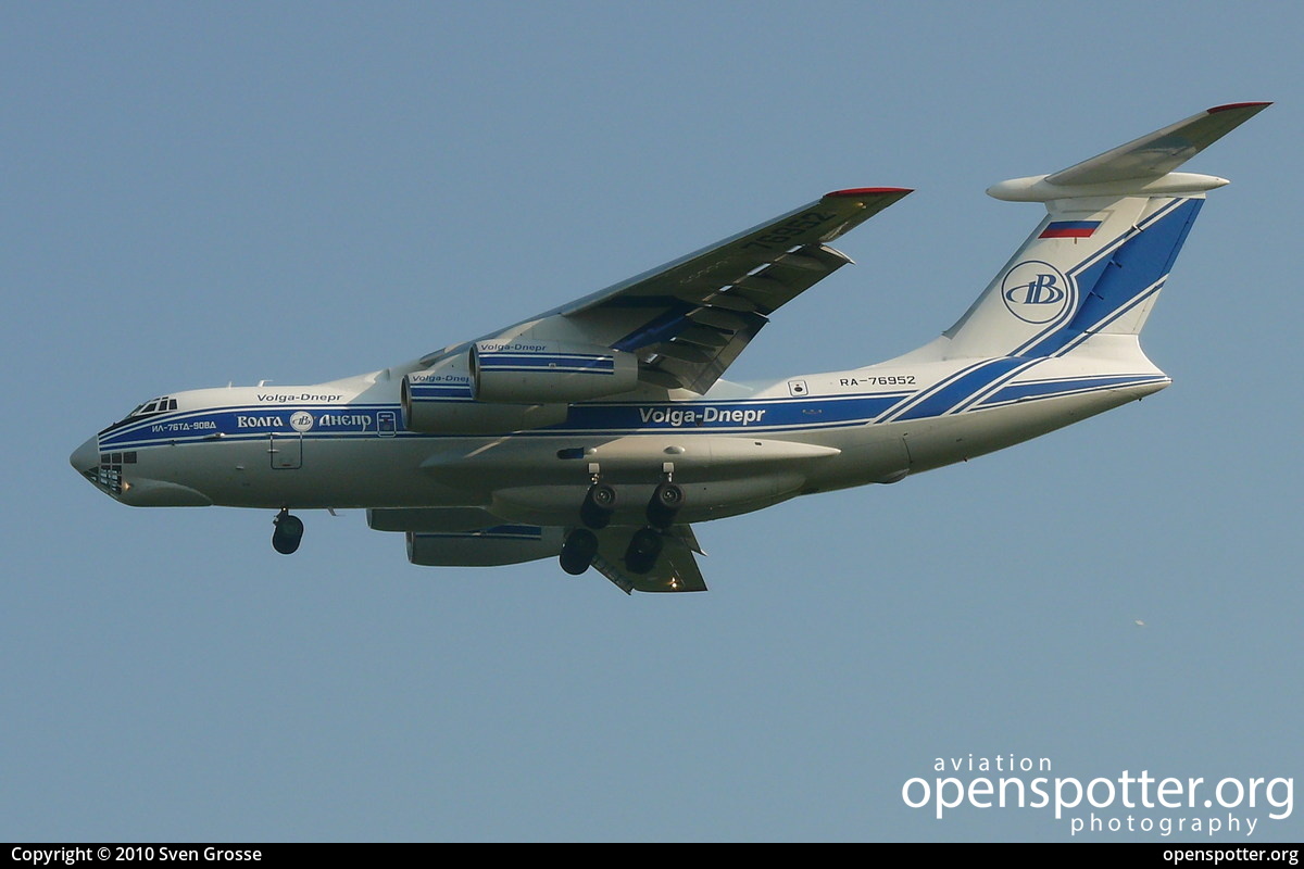 RA-76952 - Volga-Dnepr Airlines Ilyushin Il-76TD-90VD at Berlin-Schönefeld International Airport (SXF/EDDB) taken by Sven Grosse | openspotter.org | ID: 1891