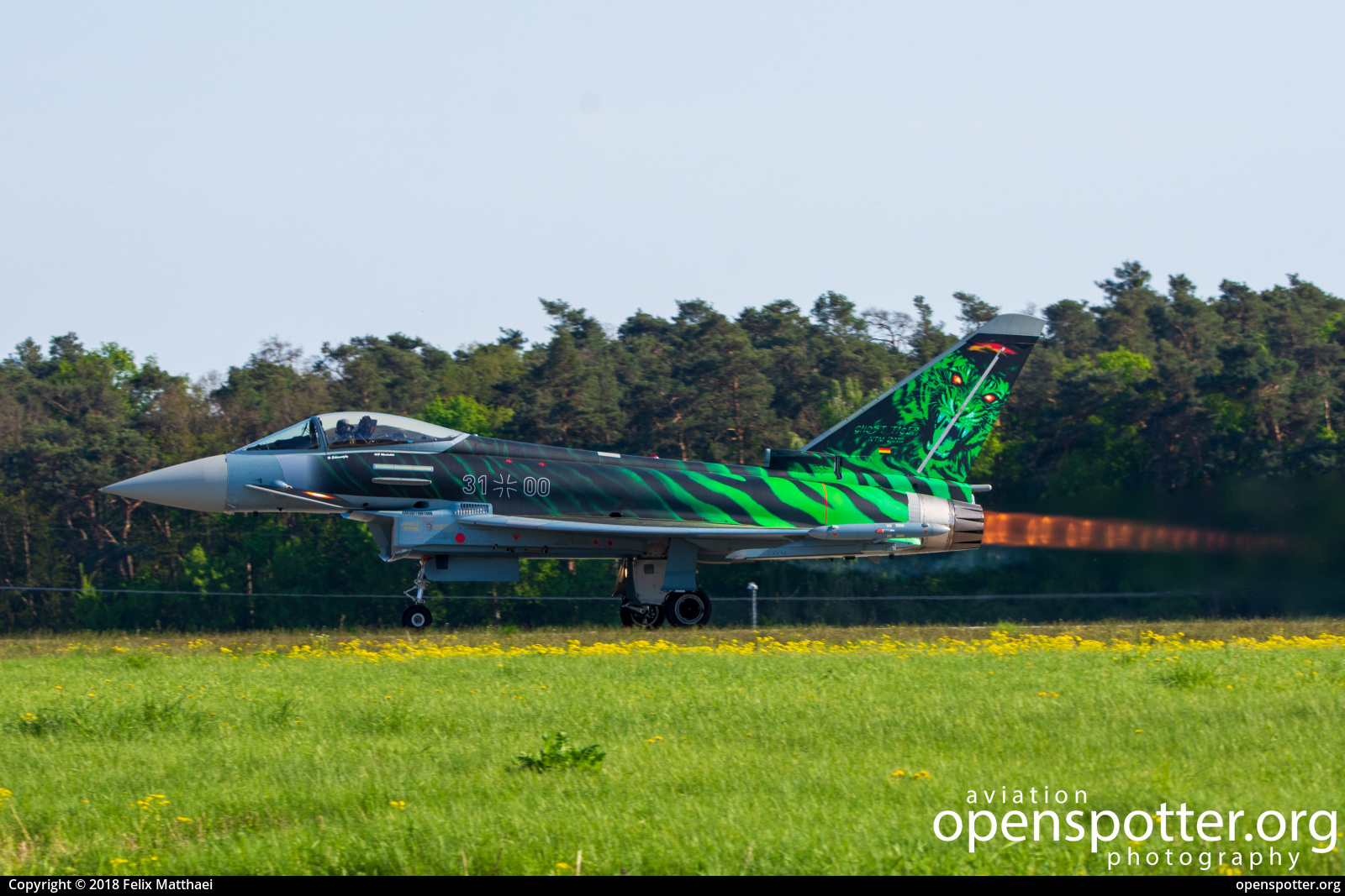 31+00 - German Air Force (Luftwaffe) Eurofighter EF-2000 Typhoon at Berlin-Schönefeld International Airport (SXF/EDDB) taken by Felix Matthaei | openspotter.org | ID: 53449
