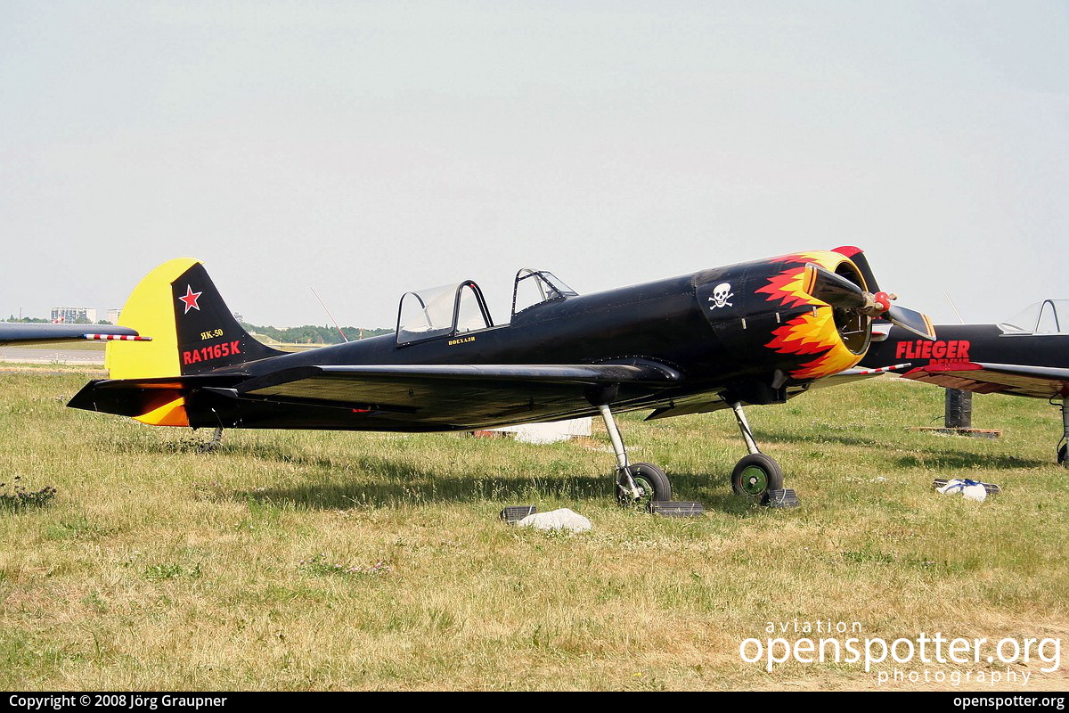 RA1165K - Private / Untitled Yakovlev Yak-50 at Berlin-Schönefeld International Airport (SXF/EDDB) taken by Jörg Graupner | openspotter.org | ID: 43987