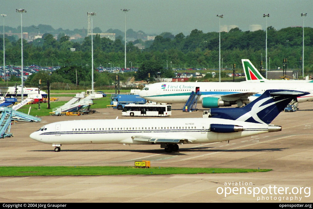 N211DB - Falcon Air Express Boeing 727-2J4F Adv at Manchester Airport (MAN/EGCC) taken by Jörg Graupner | openspotter.org | ID: 19923