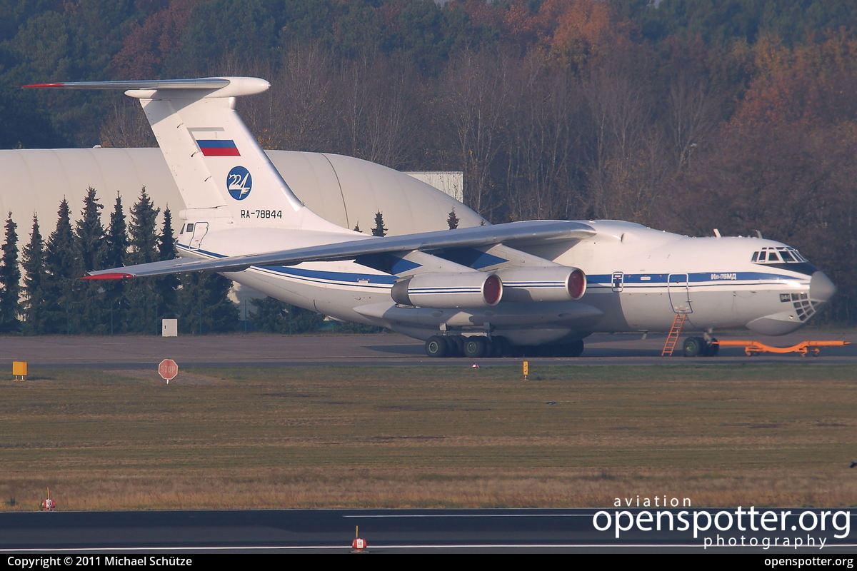 RA-78844 - Russian Federation Air Force Ilyushin Il-76MD at Berlin-Tegel Airport (TXL/EDDT) taken by Michael Schütze | openspotter.org | ID: 13171
