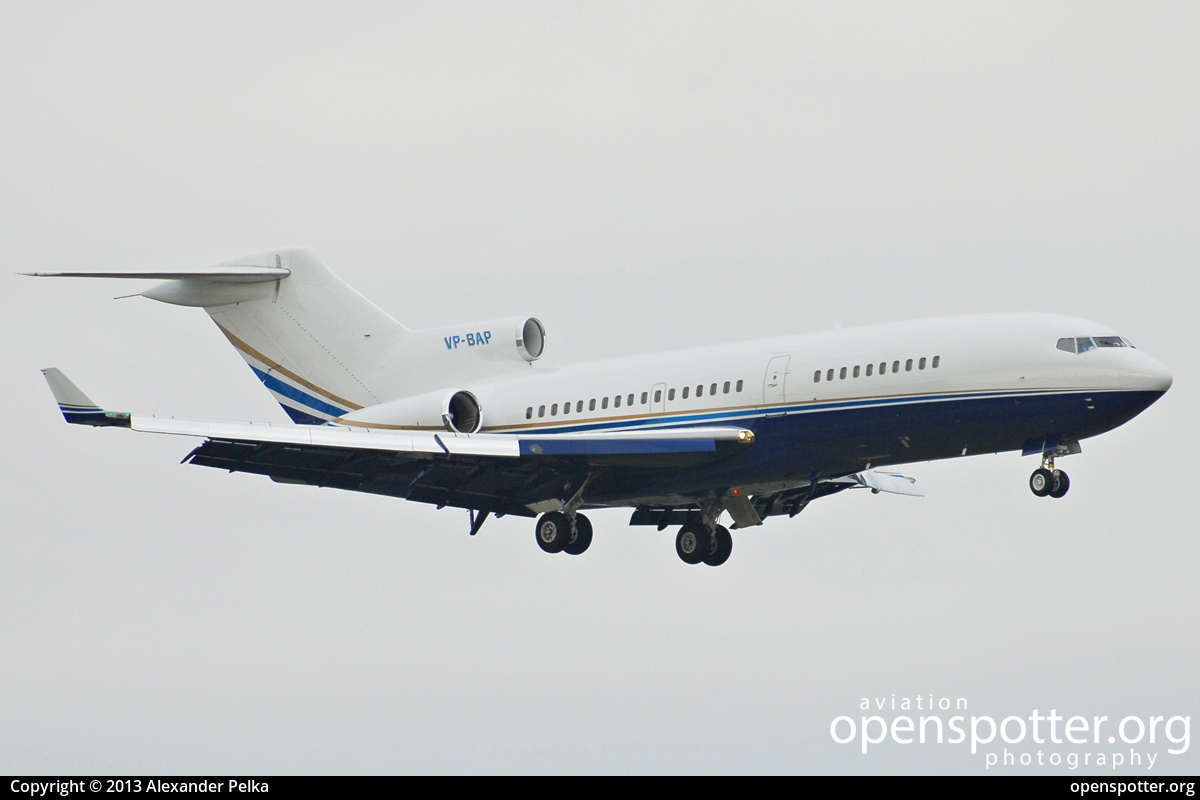 VP-BAP - Private / Untitled Boeing 727-21RE at Berlin-Schönefeld International Airport (SXF/EDDB) taken by Alexander Pelka | openspotter.org | ID: 9388