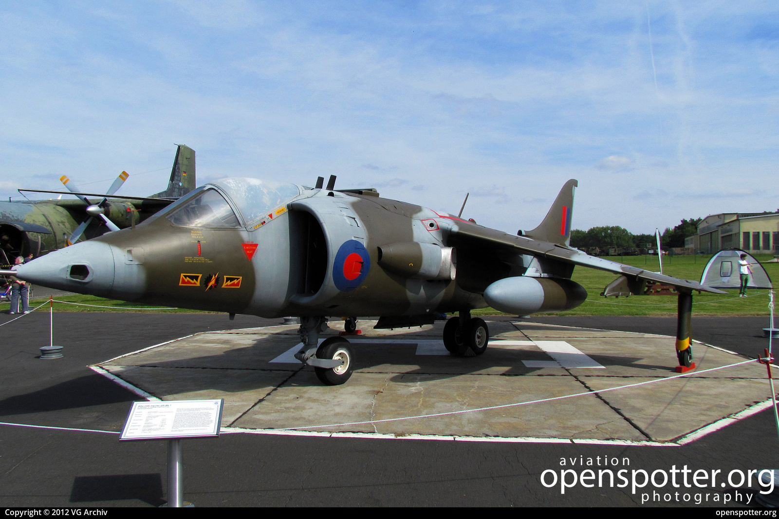 XV278 - Royal Air Force Hawker Siddeley Harrier GR.1 at RAF Gatow (GWW/EDBG) taken by VG Archiv | openspotter.org | ID: 72162