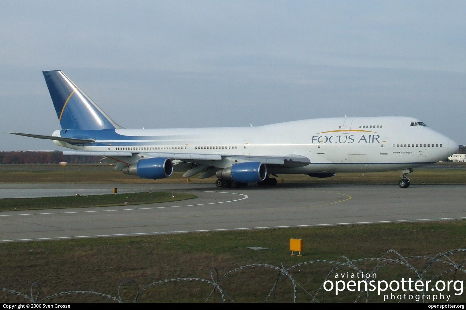 N354FC - Focus Air Boeing 747-341FM at Berlin-Tegel Airport (TXL/EDDT) taken by Sven Grosse | openspotter.org | ID: 48040