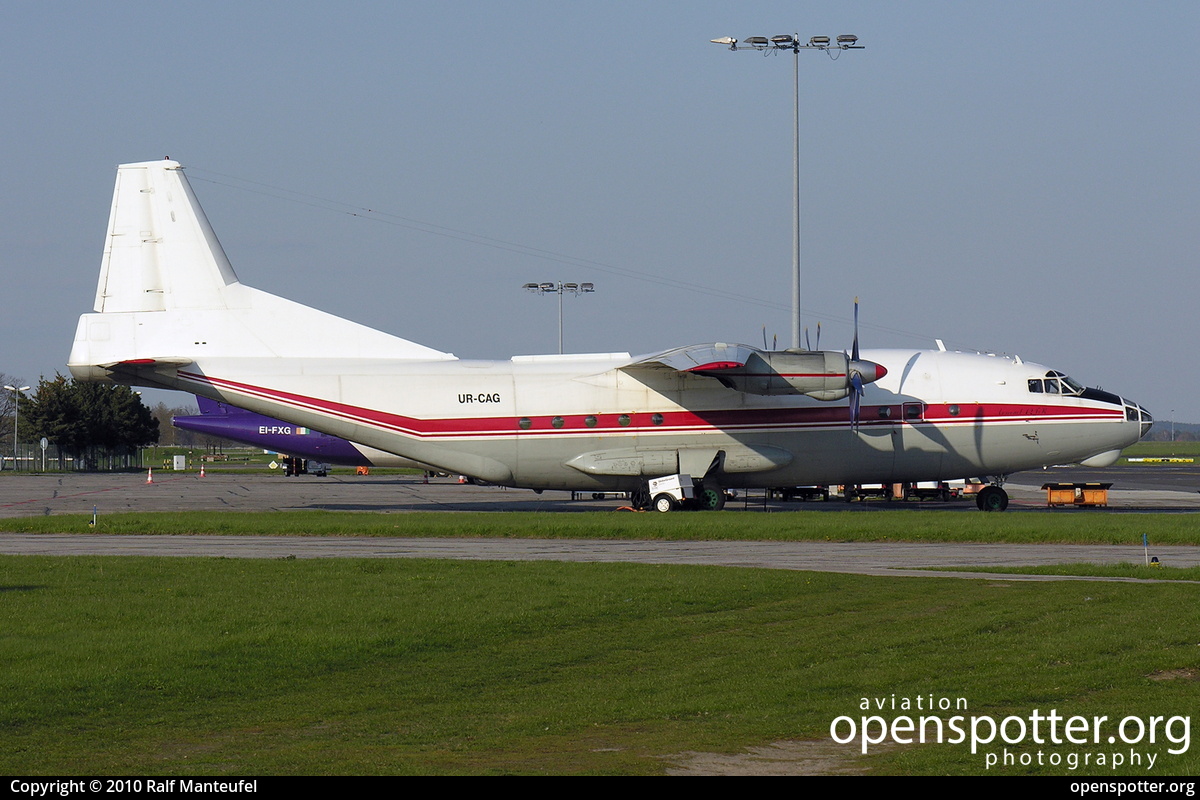 UR-CAG - Meridian Air Cargo Antonov An-12BK at Berlin-Schönefeld International Airport (SXF/EDDB) taken by Ralf Manteufel | openspotter.org | ID: 2184