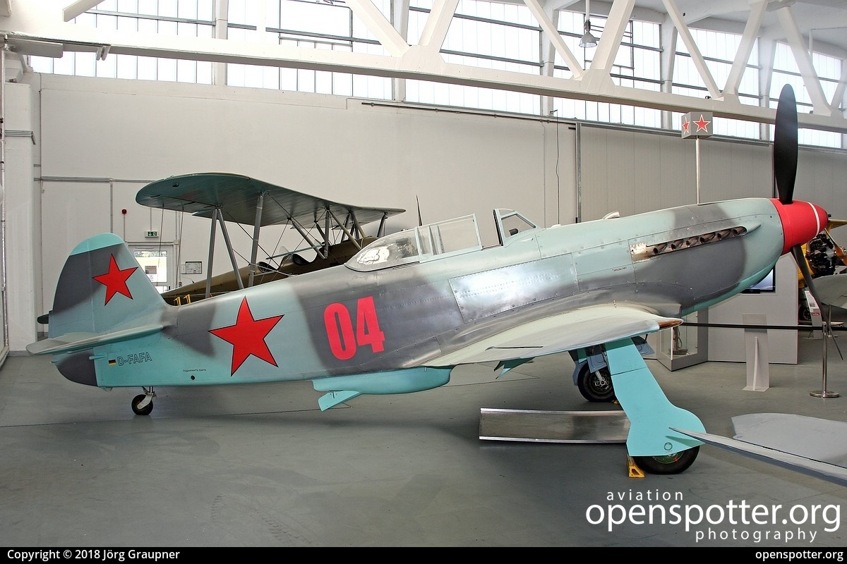 D-FAFA - Private / Untitled Yakovlev Yak-9 at Heringsdorf Airport (HDF/EDAH) taken by Jörg Graupner | openspotter.org | ID: 56083