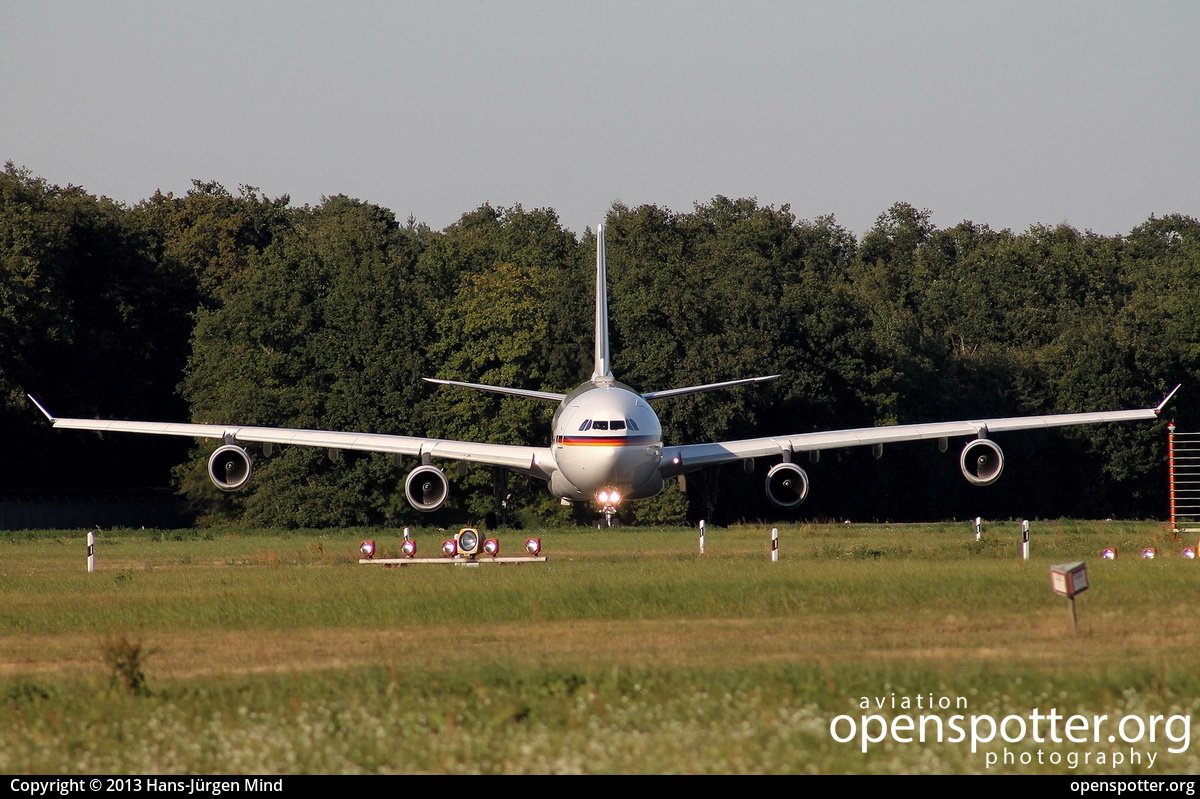 16+02 - German Air Force (Luftwaffe) Airbus A340-313X at Berlin-Tegel Airport (TXL/EDDT) taken by Hans-Jürgen Mind | openspotter.org | ID: 8830