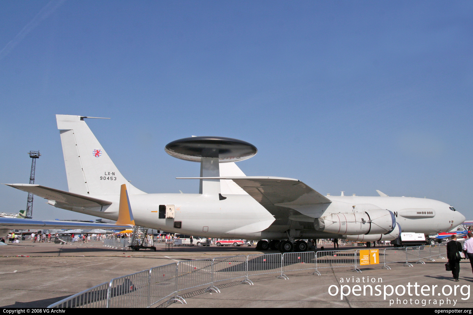 LX-N90453 - NATO / OTAN	 Boeing E-3A Sentry (707-320B) at Berlin-Schönefeld International Airport (SXF/EDDB) taken by VG Archiv | openspotter.org | ID: 71580