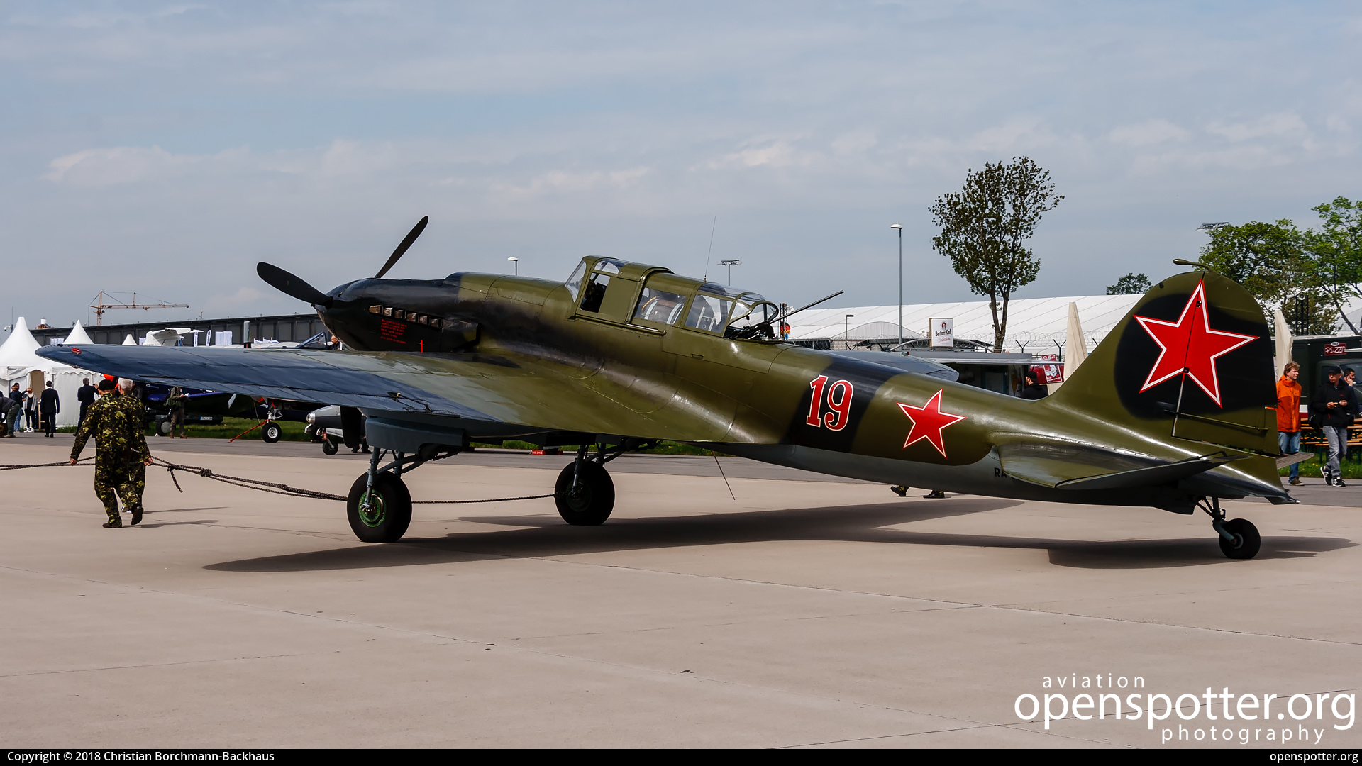 RA-2783G - Private / Untitled Ilyushin Il-2 at Berlin-Schönefeld International Airport (SXF/EDDB) taken by Christian Borchmann-Backhaus | openspotter.org | ID: 53307