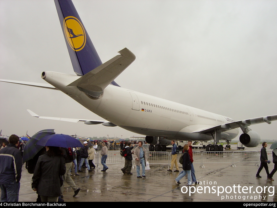 D-AIKA - Lufthansa Airbus A330-343X at Berlin-Schönefeld International Airport (SXF/EDDB) taken by Christian Borchmann-Backhaus | openspotter.org | ID: 384