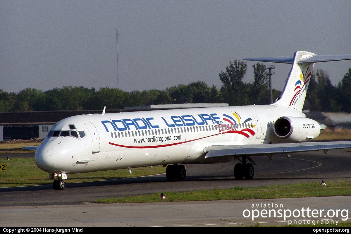 SE-DMT - Nordic Leisure McDonnell Douglas MD-81 at Berlin-Tegel Airport (TXL/EDDT) taken by Hans-Jürgen Mind | openspotter.org | ID: 42428