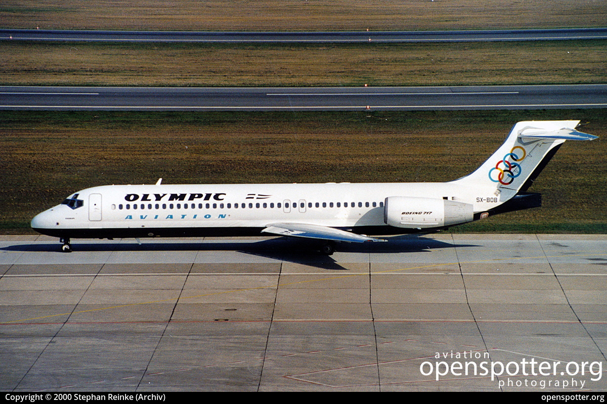 SX-BOB - Olympic Aviation Boeing 717-2K9 at Berlin-Tegel Airport (TXL/EDDT) taken by Stephan Reinke (Archiv) | openspotter.org | ID: 4016