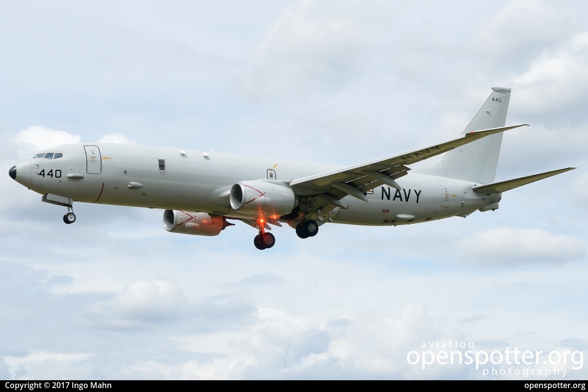168440 - US Navy (USN) Boeing P-8A Poseidon at NATO Air Base Geilenkirchen (GKE/ETNG) taken by Ingo Mahn | openspotter.org | ID: 44105