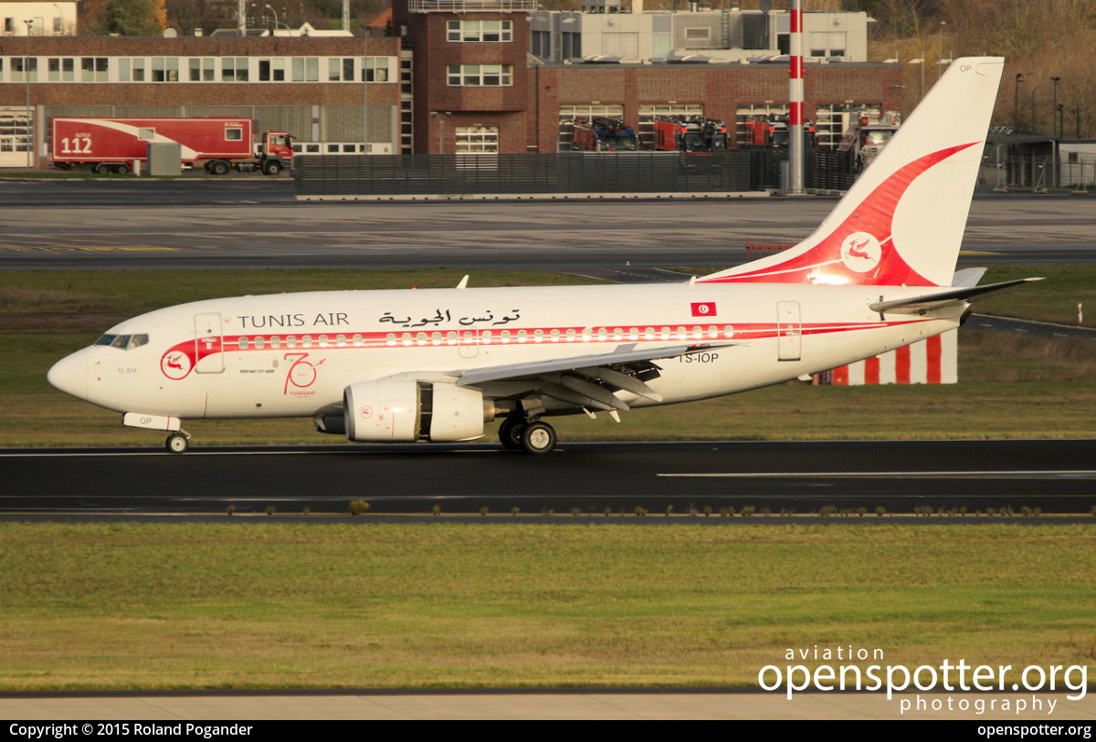 TS-IOP - Tunisair Boeing 737-6H3 at Berlin-Schönefeld International Airport (SXF/EDDB) taken by Roland Pogander | openspotter.org | ID: 66296