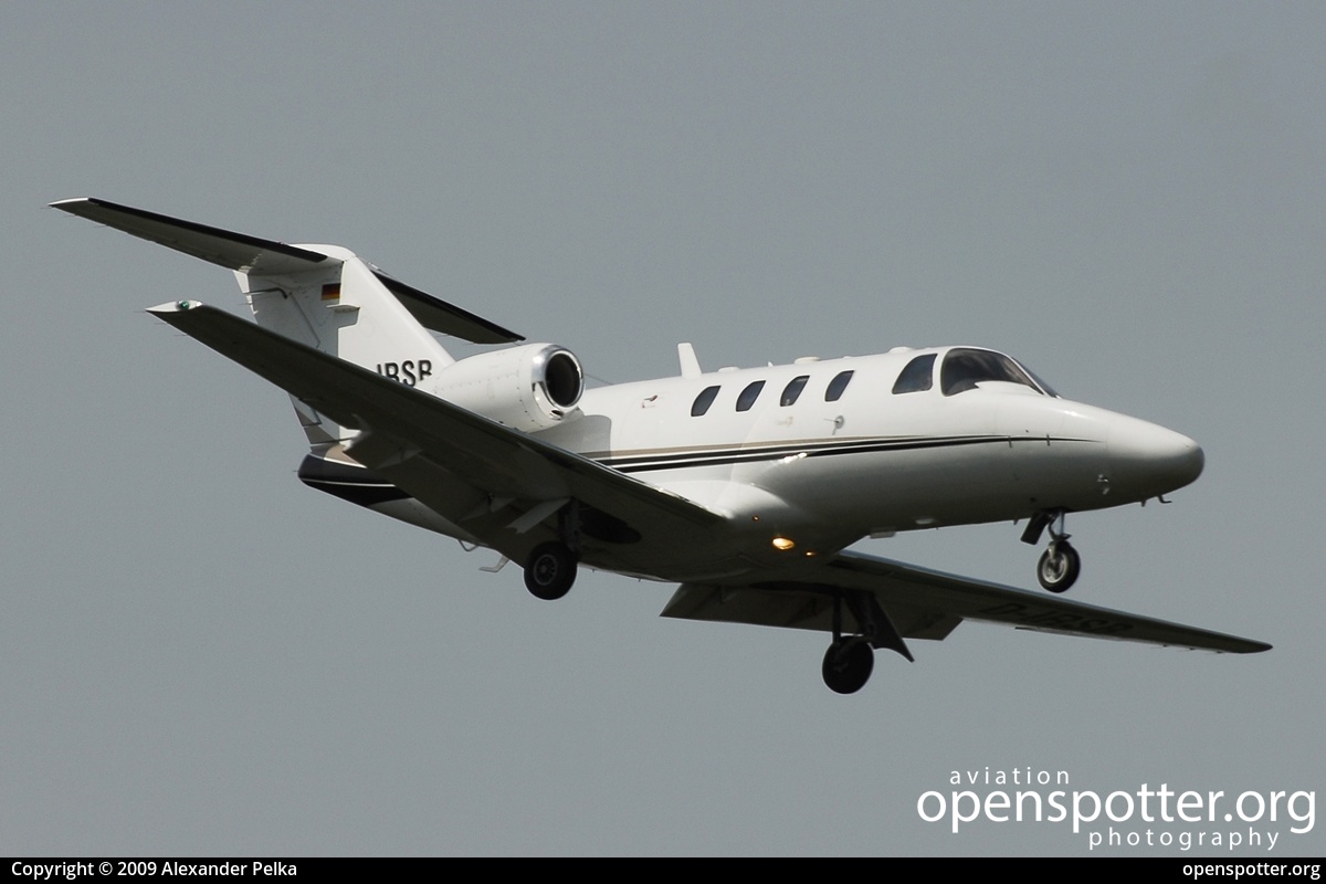 D-IRSB - Bizair Fluggesellschaft Cessna 525 Citation CJ1 at Berlin-Tegel Airport (TXL/EDDT) taken by Alexander Pelka | openspotter.org | ID: 39031