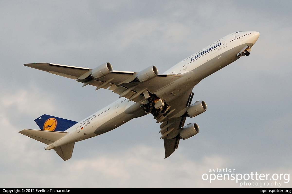 D-ABYA - Lufthansa Boeing 747-830 at Berlin-Schönefeld International Airport (SXF/EDDB) taken by Eveline Tscharntke | openspotter.org | ID: 4257