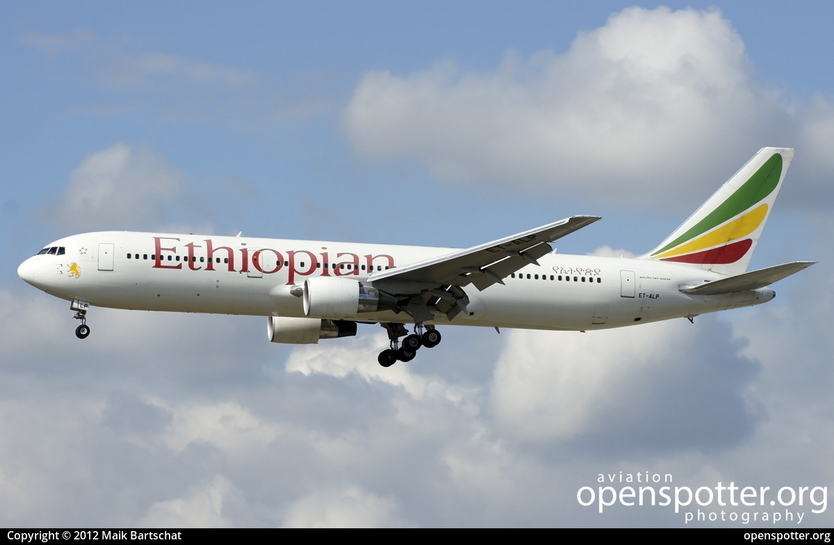 ET-ALP - Ethiopian Airlines Boeing 767-360(ER) at Frankfurt International Airport (FRA/EDDF) taken by Maik Bartschat | openspotter.org | ID: 4274