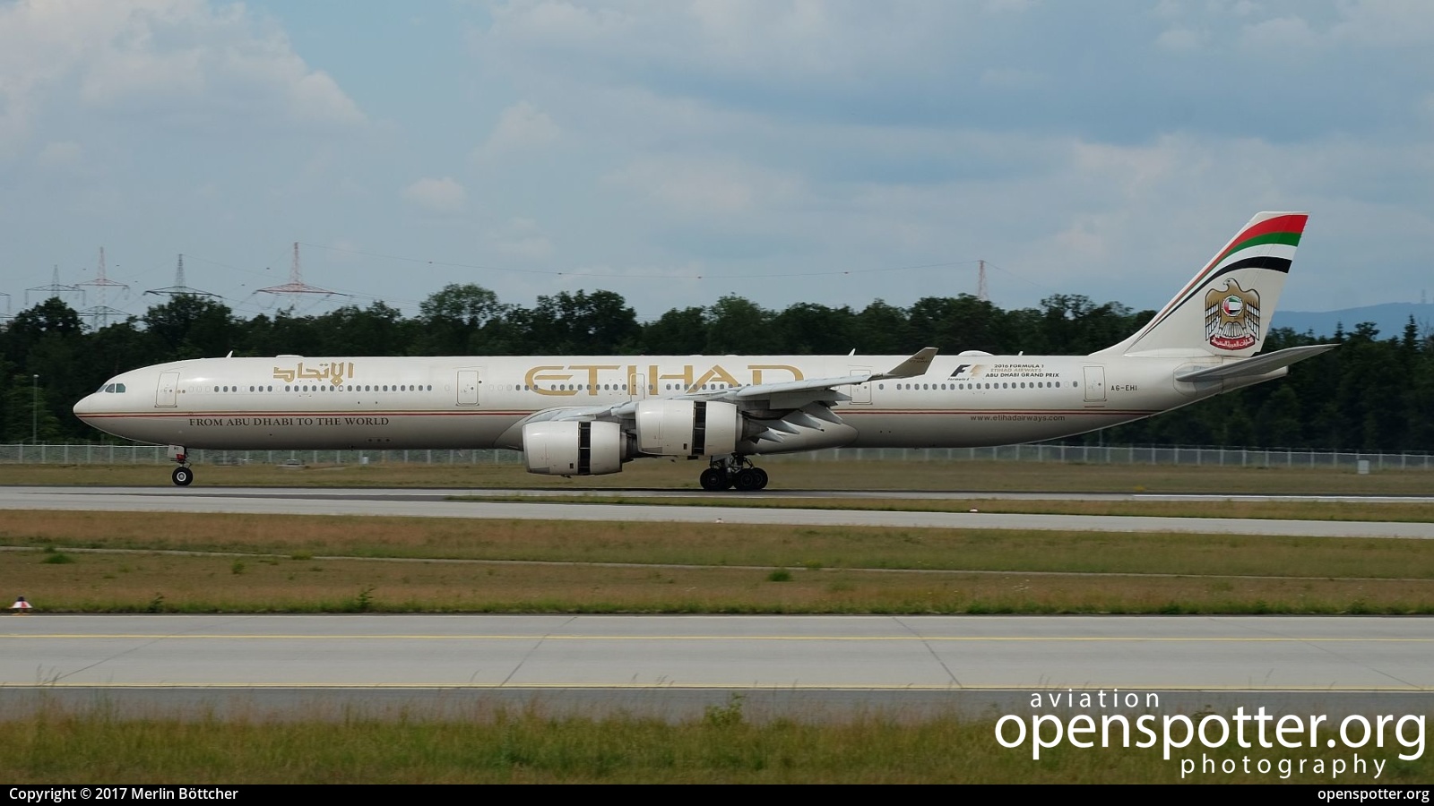 A6-EHI - Etihad Airways Airbus A340-642X at Frankfurt International Airport (FRA/EDDF) taken by Merlin Böttcher | openspotter.org | ID: 43185