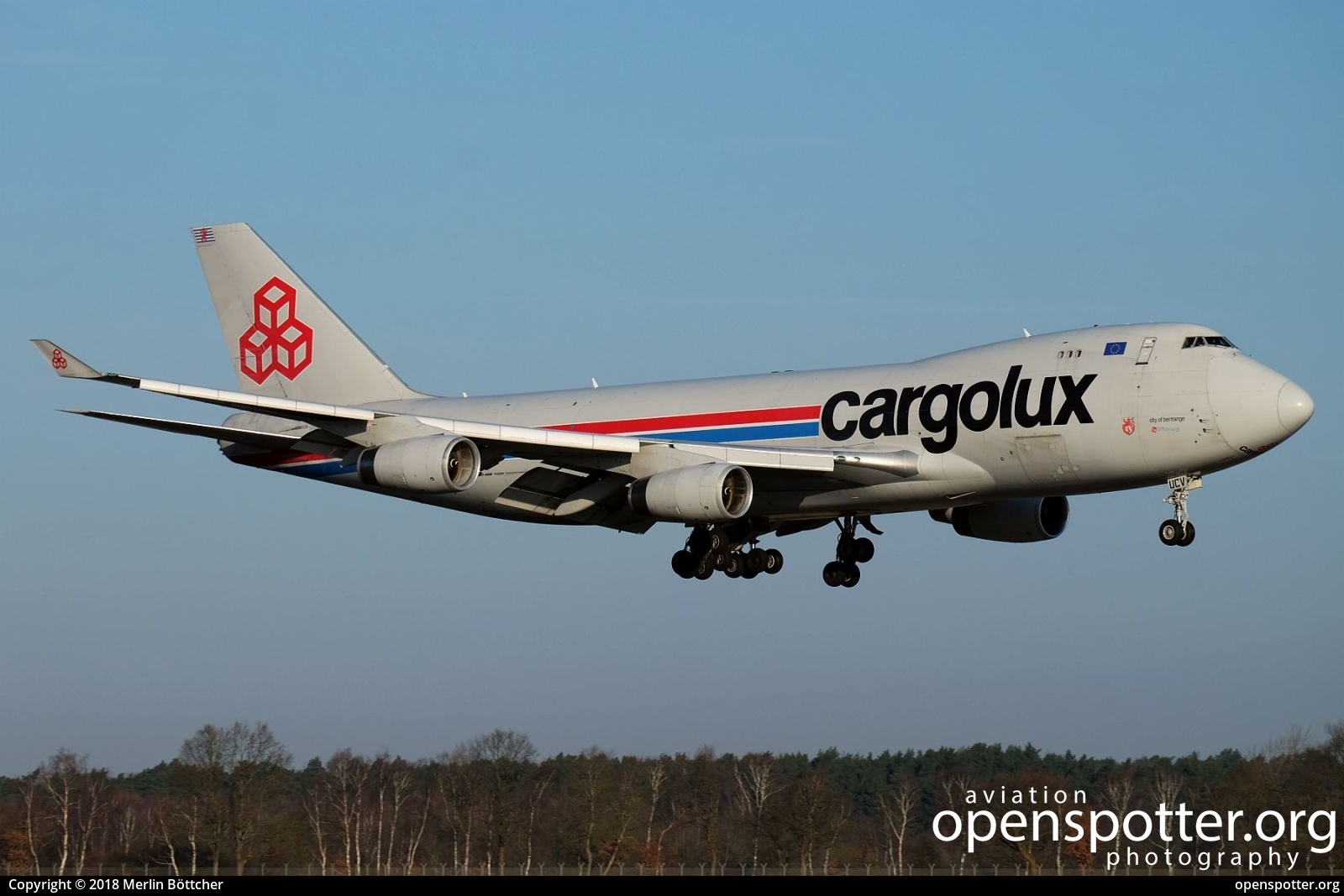 LX-UCV - Cargolux Airlines International Boeing 747-4R7F at Hanover-Langenhagen Airport (HAJ/EDDV) taken by Merlin Böttcher | openspotter.org | ID: 51825