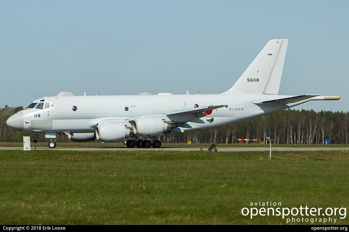 5508 - Japan Maritime Self-Defense Force (JMSDF) Kawasaki P-1 at Fliegerhorst Nordholz (FCN/ETMN) taken by Erik Loose | openspotter.org | ID: 53294