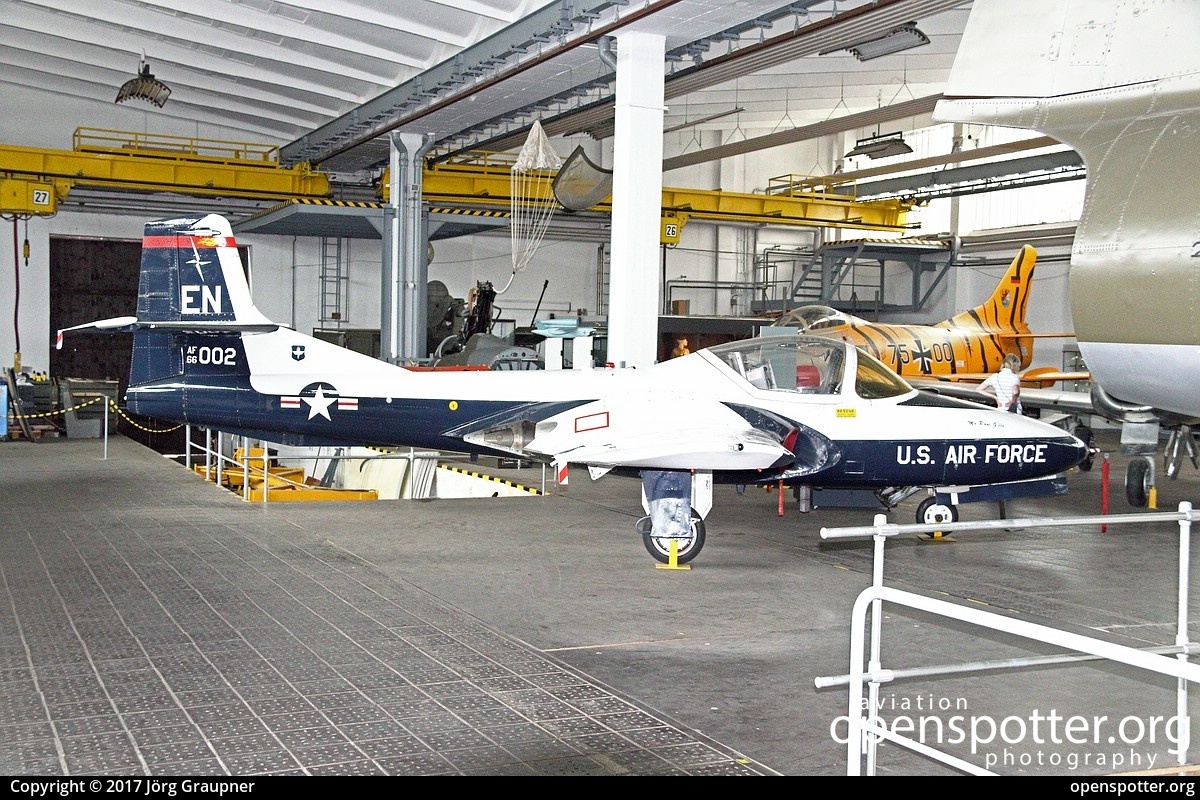 66-8002 - US Airforce (USAF) Cessna T-37 B at off airport (Germany) (YYY/YYYY) taken by Jörg Graupner | openspotter.org | ID: 45465