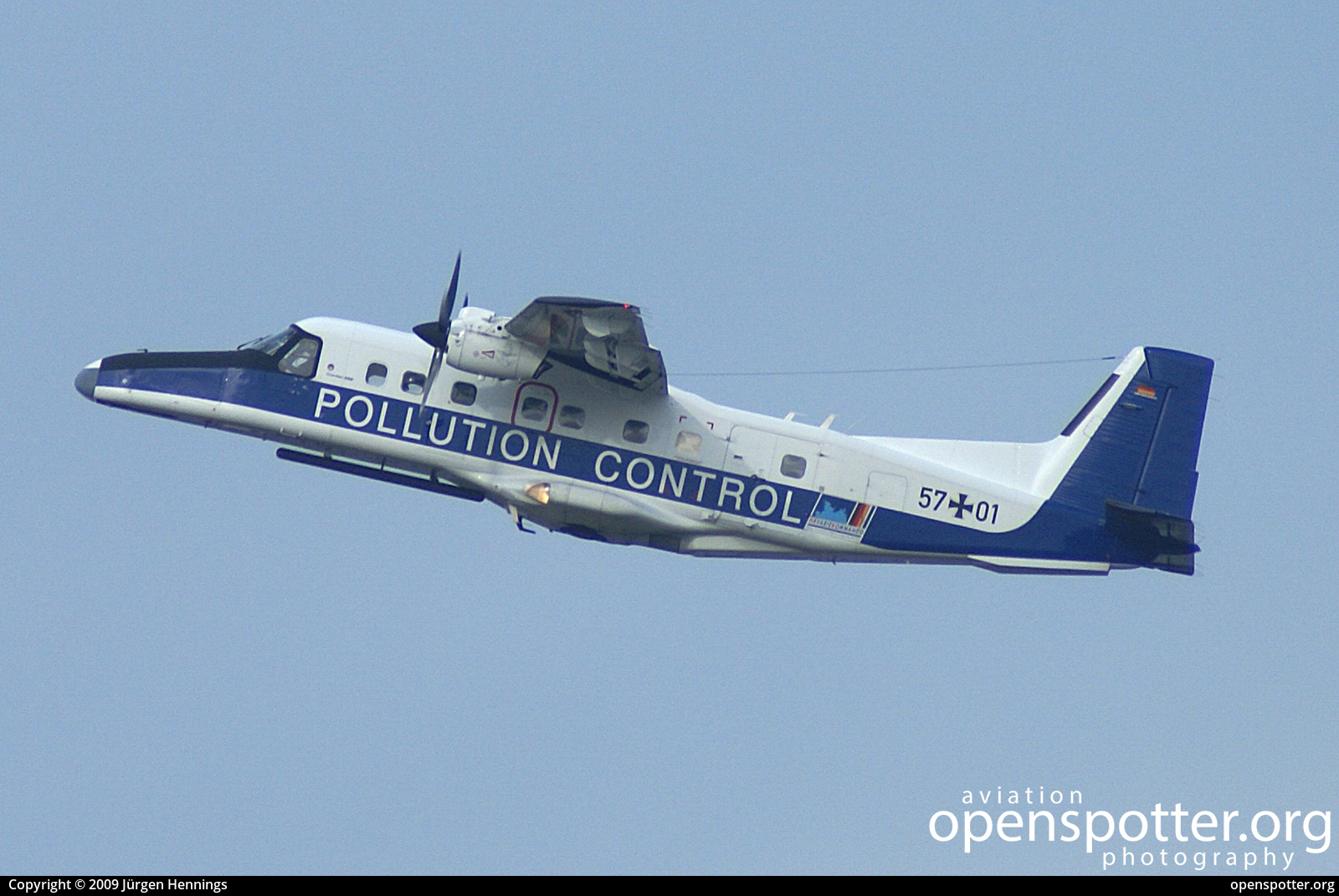 57+01 - German Navy (Marine) Dornier 228-212 at Berlin-Tegel Airport (TXL/EDDT) taken by Jürgen Hennings | openspotter.org | ID: 68194