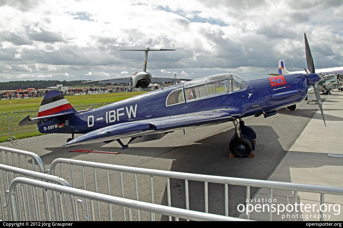 D-EBFW - Private / Untitled Messerschmitt Bf-108B-1 Taifun at Berlin-Schönefeld International Airport (SXF/EDDB) taken by Jörg Graupner | openspotter.org | ID: 22491
