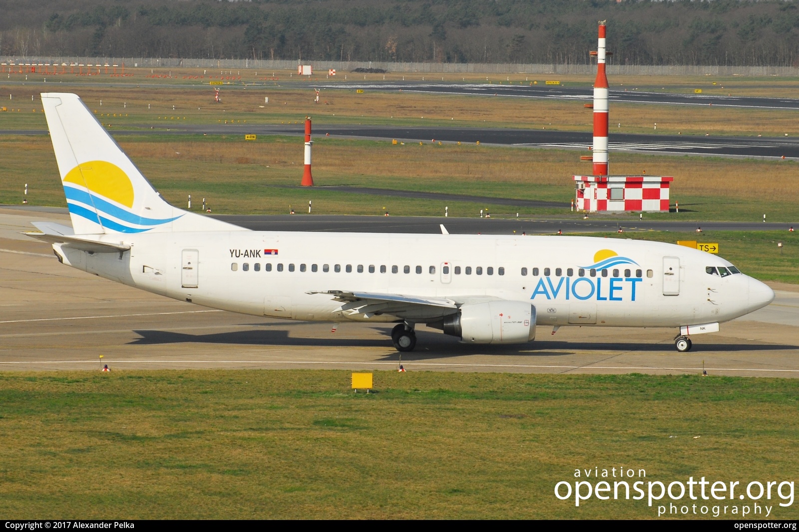 YU-ANK - Aviolet Boeing 737-3H9 at Berlin-Tegel Airport (TXL/EDDT) taken by Alexander Pelka | openspotter.org | ID: 41325