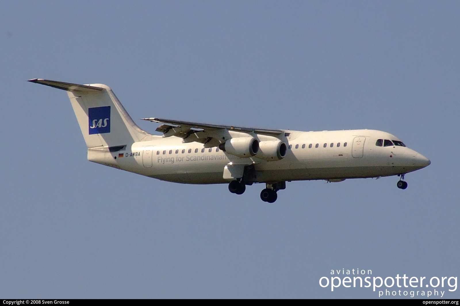 D-AWBA - WDL Aviation British Aerospace 146-300 at Berlin-Tegel Airport (TXL/EDDT) taken by Sven Grosse | openspotter.org | ID: 40302