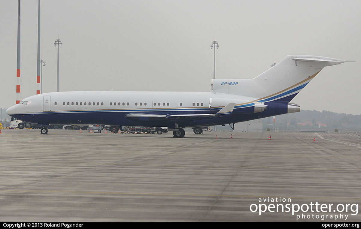 VP-BAP - Private / Untitled Boeing 727-21RE at Berlin-Schönefeld International Airport (SXF/EDDB) taken by Roland Pogander | openspotter.org | ID: 9450